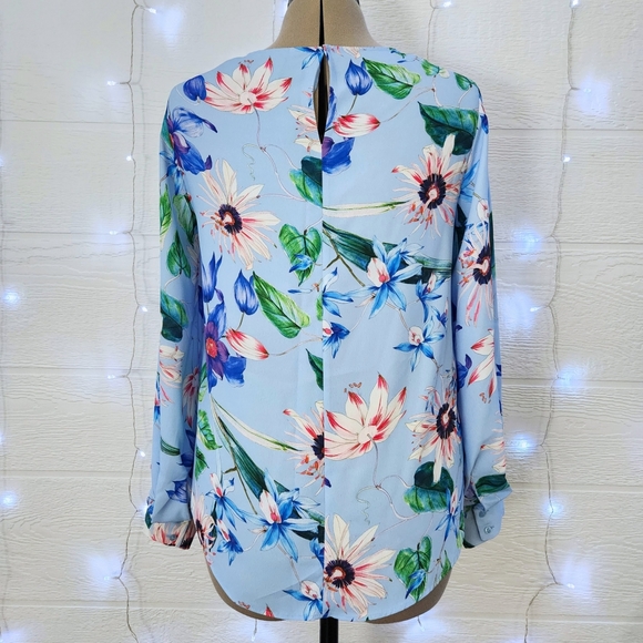 H&M Floral Blouse - Size 4 - Picture 3 of 7